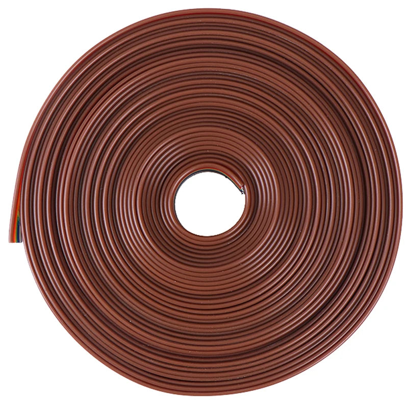 Rainbow 10-way flat ribbon cable roll