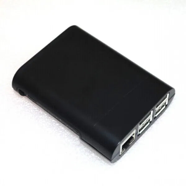 Black ABS case cover enclosure box for Raspberry Pi 3 3B 3B Plus single board computer protection housing