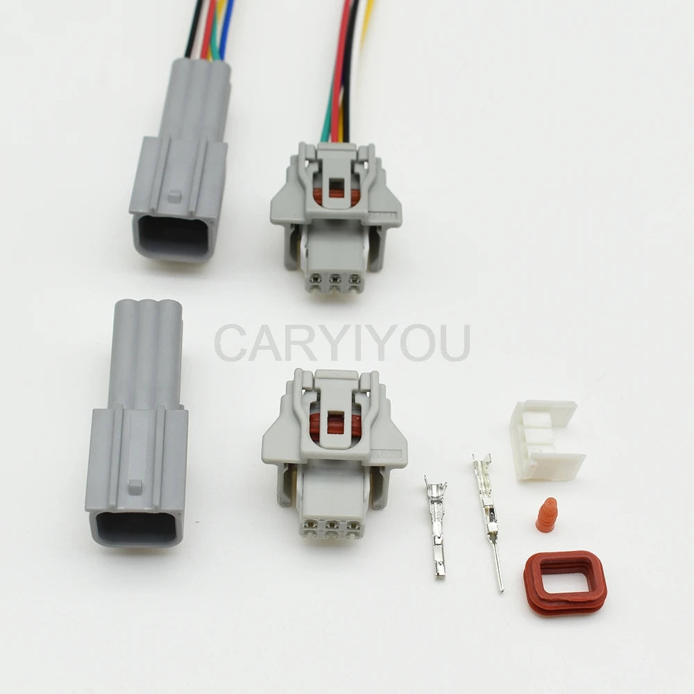 6 pin rear view camera cable harness socket for Toyota auto reversing radar probe