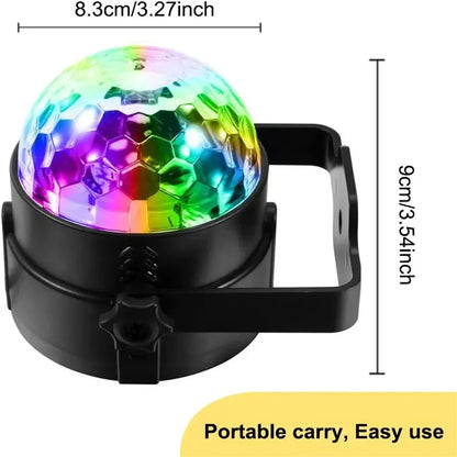 Remote control LED disco ball atmosphere lamp