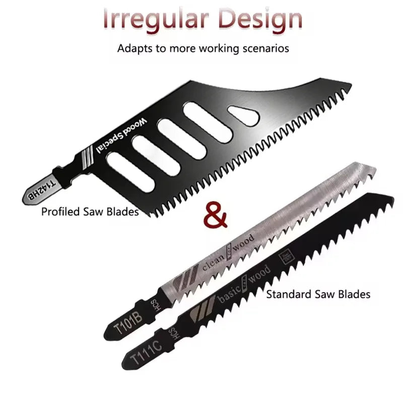 Replaceable jigsaw cutting tool blade