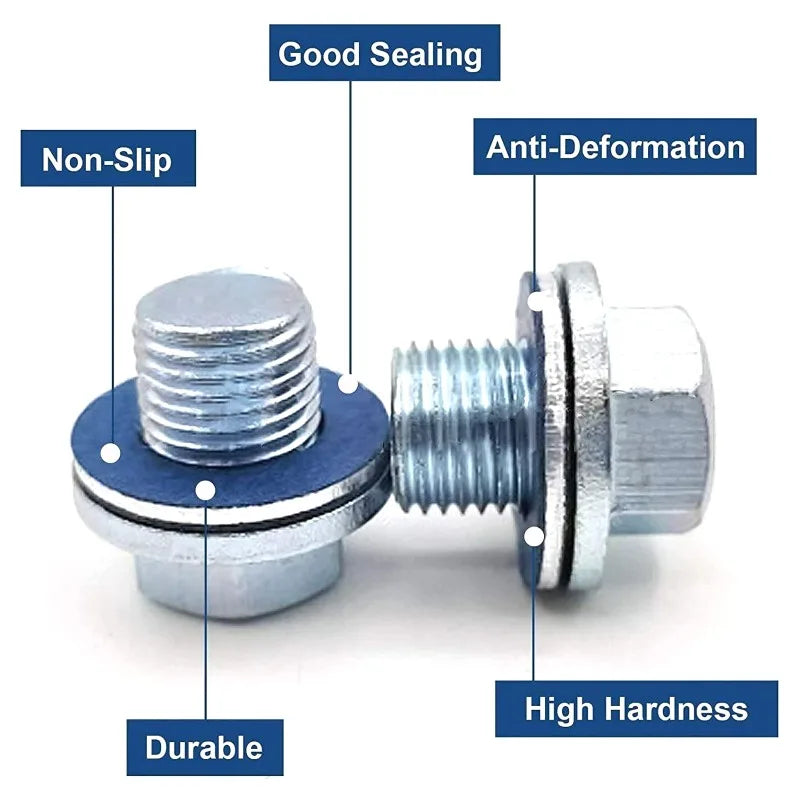 Engine seal replacement washer for Toyota