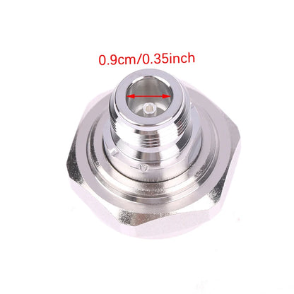 RF coaxial adapter plug for test applications