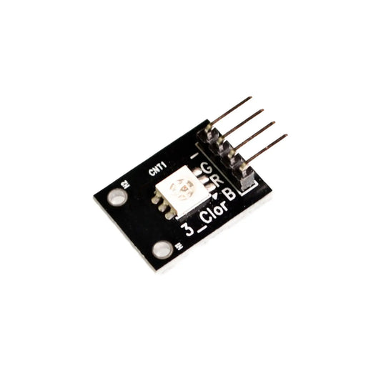 RGB 5050 SMD LED module, full color, 3.3–5V, ideal for Arduino projects, DIY electronics, lighting, and decorative displays