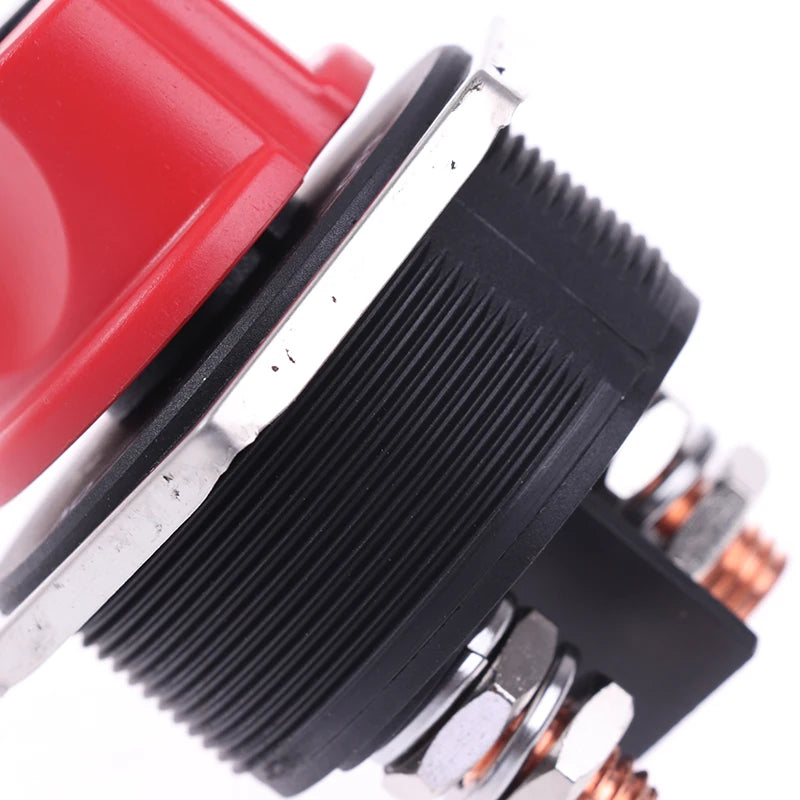 Rotary battery cut-off isolator switch