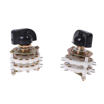 Selector rotary switch 6-10 position control