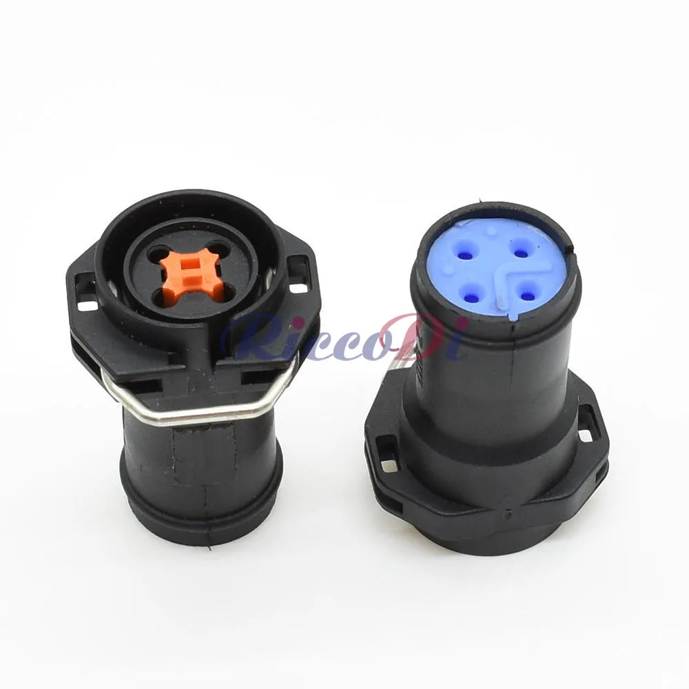 Round shape 4 pin female automotive connector DJ7049Q-1-21 plug socket