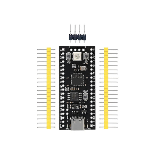 RP2040 core development board with dual-core Cortex-M0+, USB-C interface, 4MB/16MB storage, compatible with Raspberry Pi Pico and MicroPython