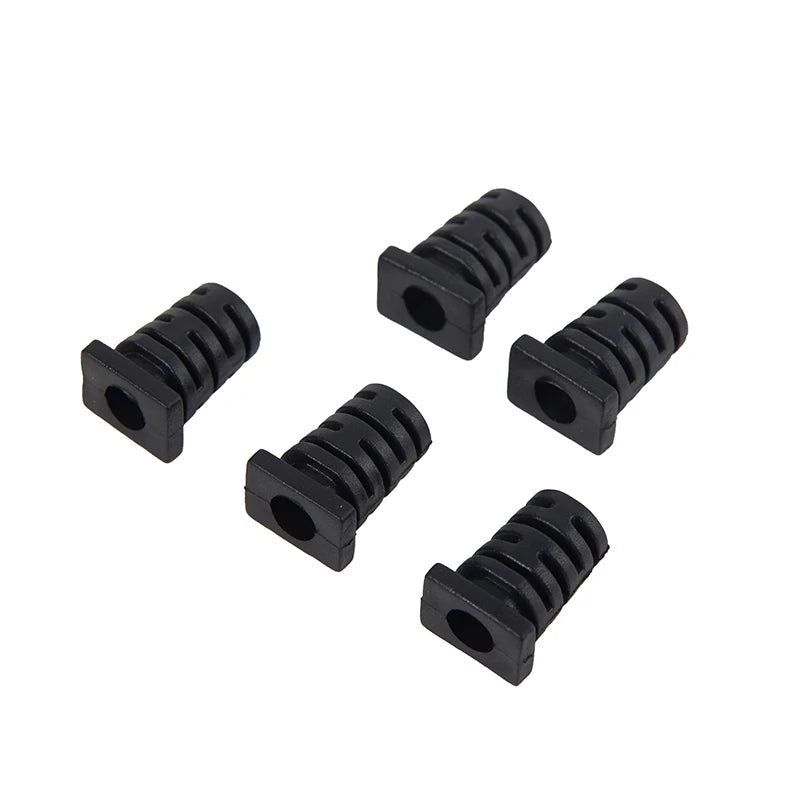 Rubber strain relief cord boot 5.0mm