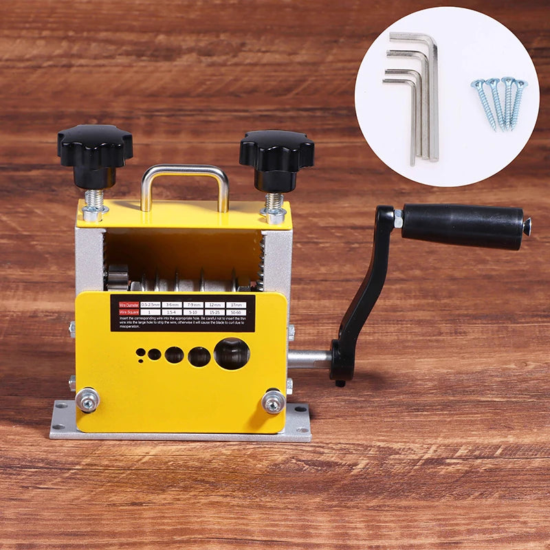 Rust-proof blade cable stripping tool