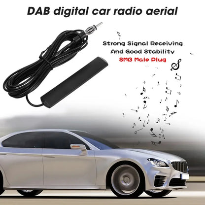 FM antenna signal amplifier for RV and car use