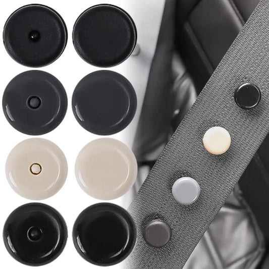 Seatbelt spacing adjuster and stopper buckle