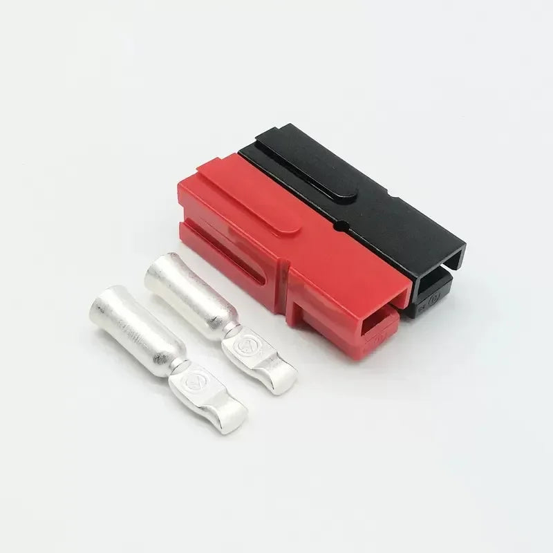 SB30 battery connector showing high current contact structure for 600V DC