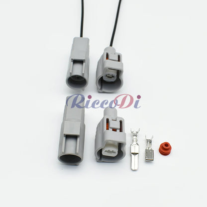 Sealed automotive connector showing precise terminal design and secure waterproof sealing structure