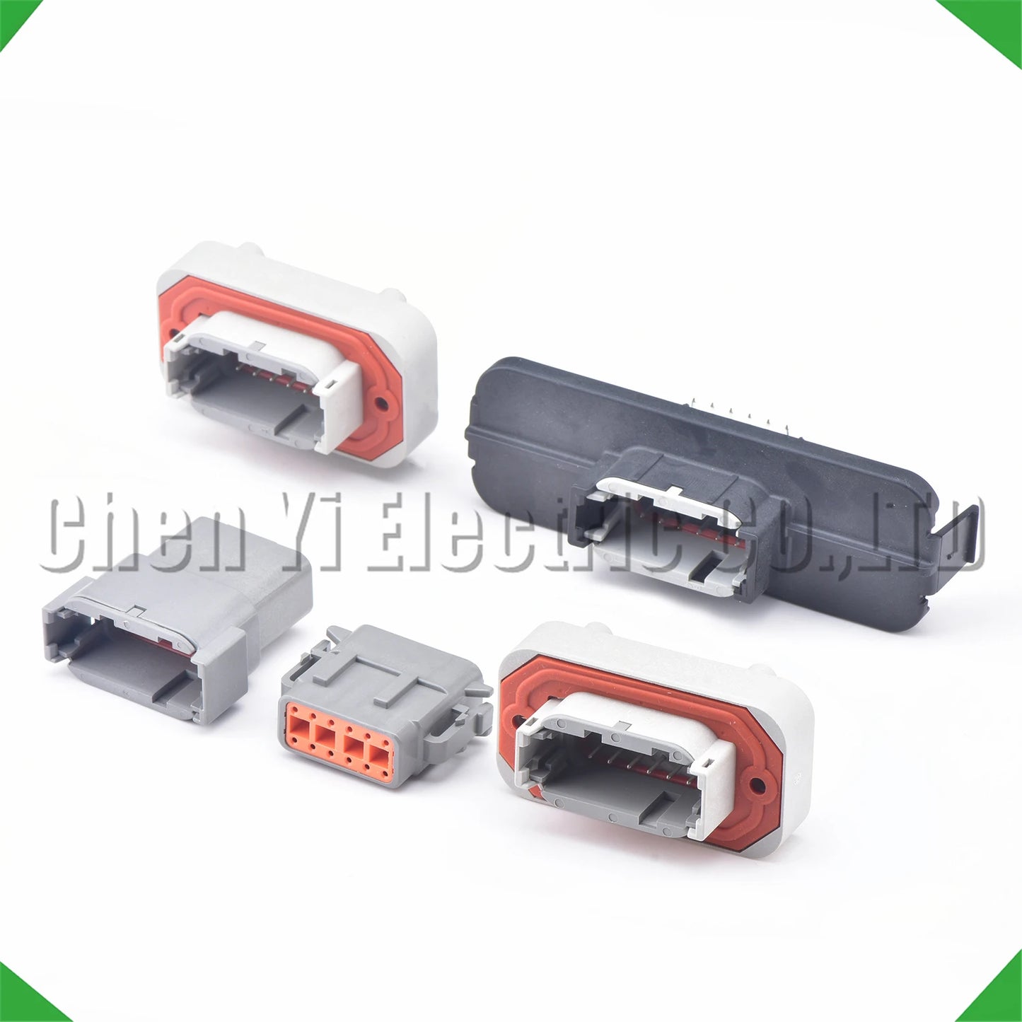 Sealed automotive DTM connector for wire harness applications