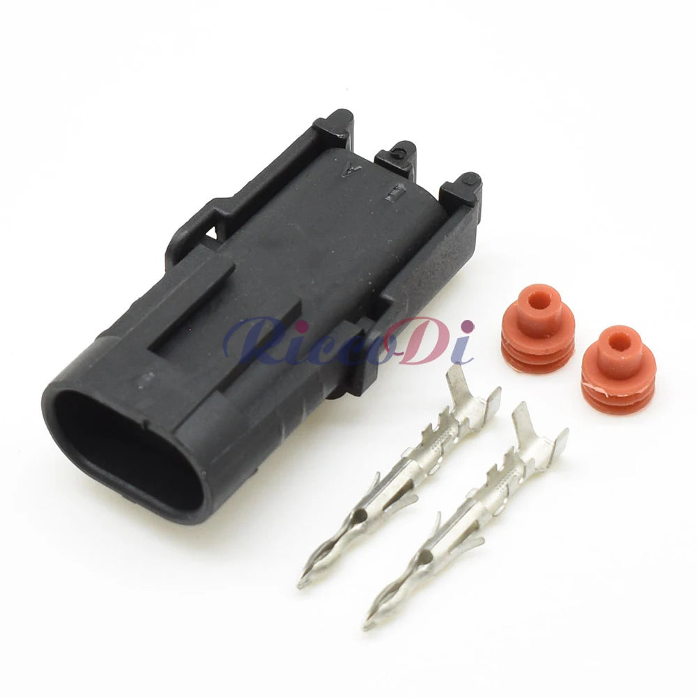 sealed electrical connector 2.5mm detail showing waterproof terminal structure