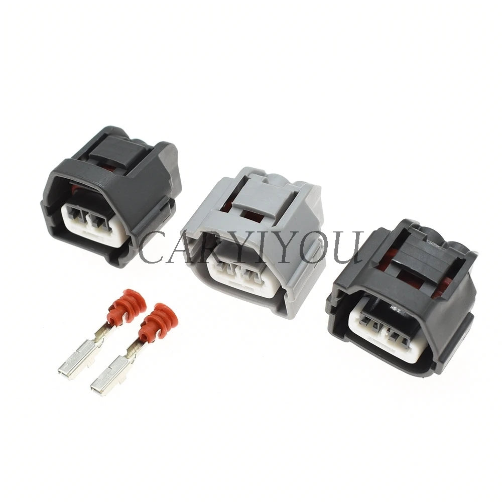 Sealed female wire harness connector used in automotive electrical applications