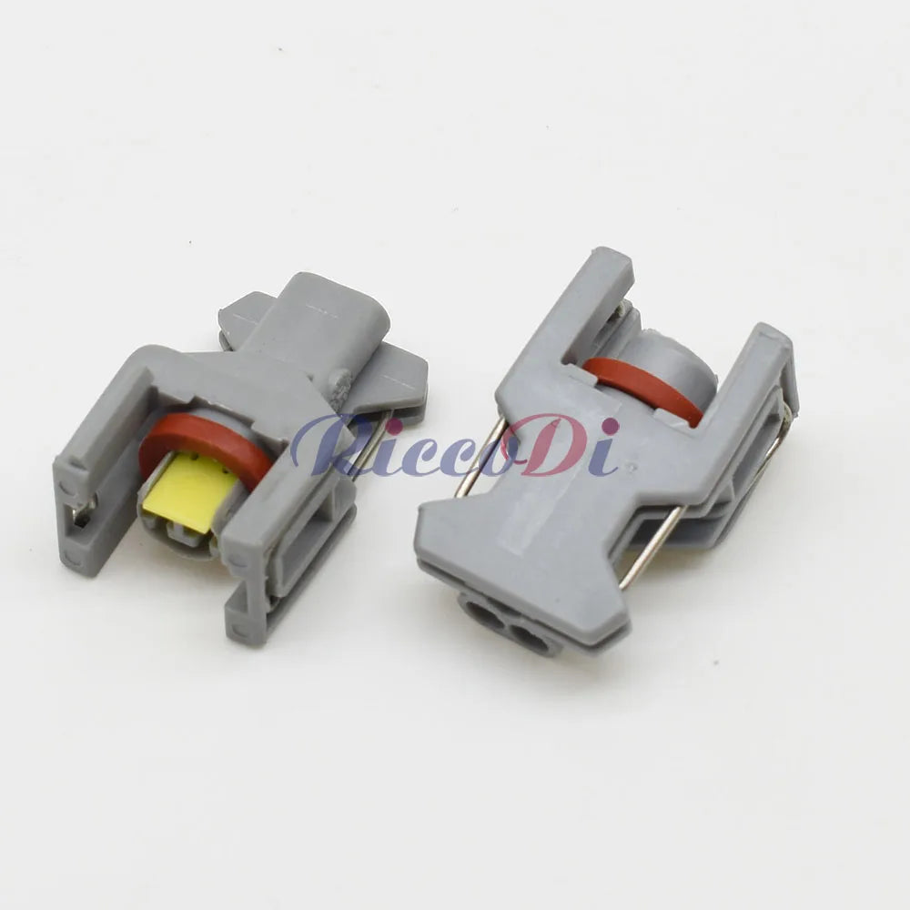 sealed injector connector terminal detail showing secure waterproof design