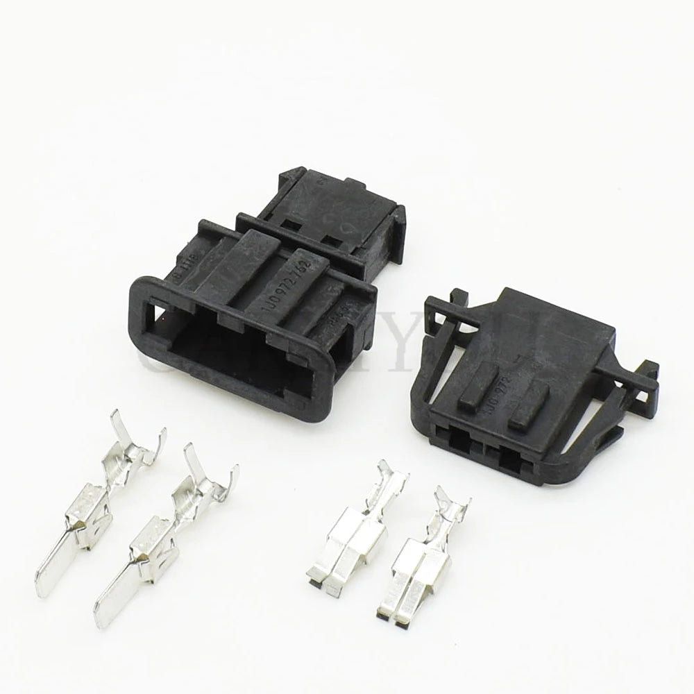 Reliable 2P automotive blower connector ensuring secure AC electrical connection in vehicles
