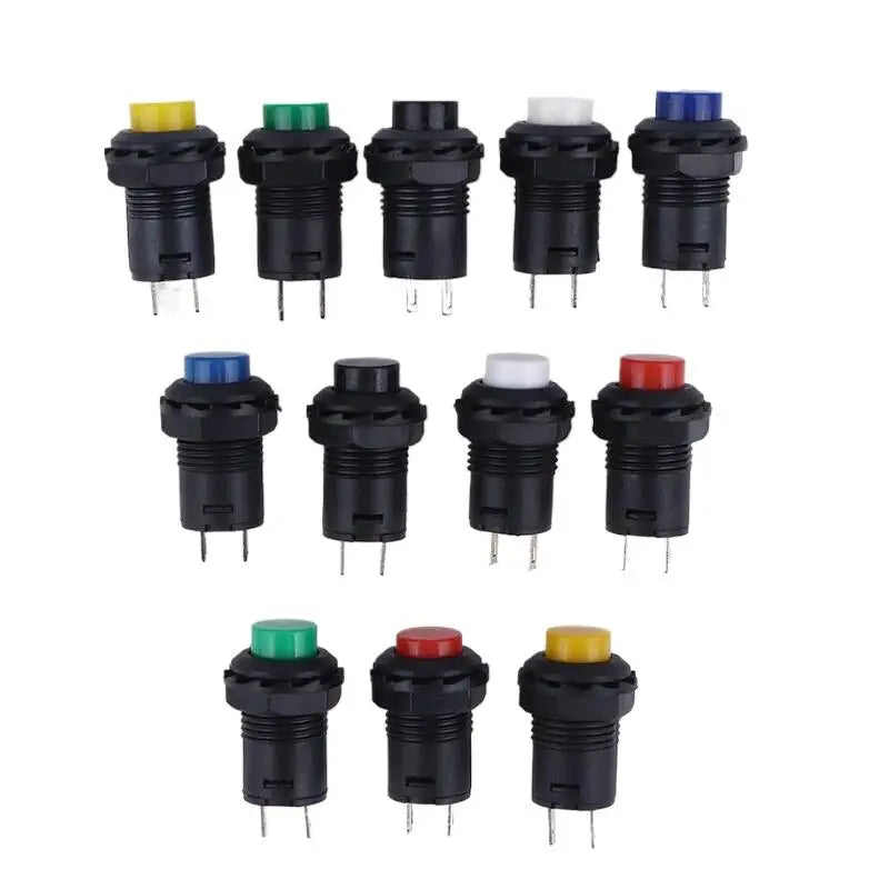 Self-lock and momentary pushbutton switch connector detail