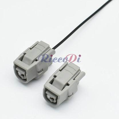 Automotive waterproof sensor connector showing pin and terminal interface for stable electrical connection