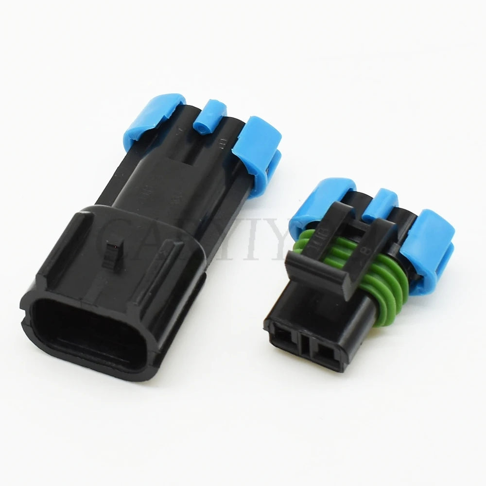 sensor and fan connector detail showing waterproof housing and secure terminals for stable electrical performance