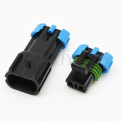sensor and fan connector detail showing waterproof housing and secure terminals for stable electrical performance
