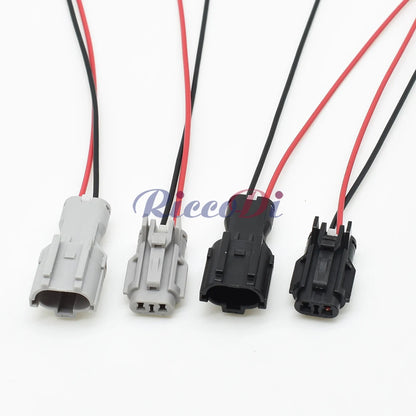 durable electrical sensor wiring connector with 2 pin waterproof design for precise automotive sensor connections