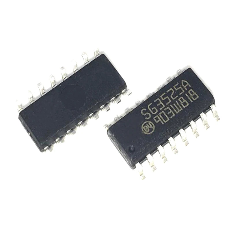 SG3525A and SG3525ADR SOP-16 PWM controller ICs, ideal for switch-mode power supplies, voltage regulation, and DIY electronics projects