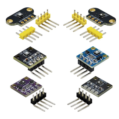 SGP30 SGP41 gas sensor module for TVOC, eCO2, and formaldehyde detection using I2C interface for air quality and smart home DIY projects