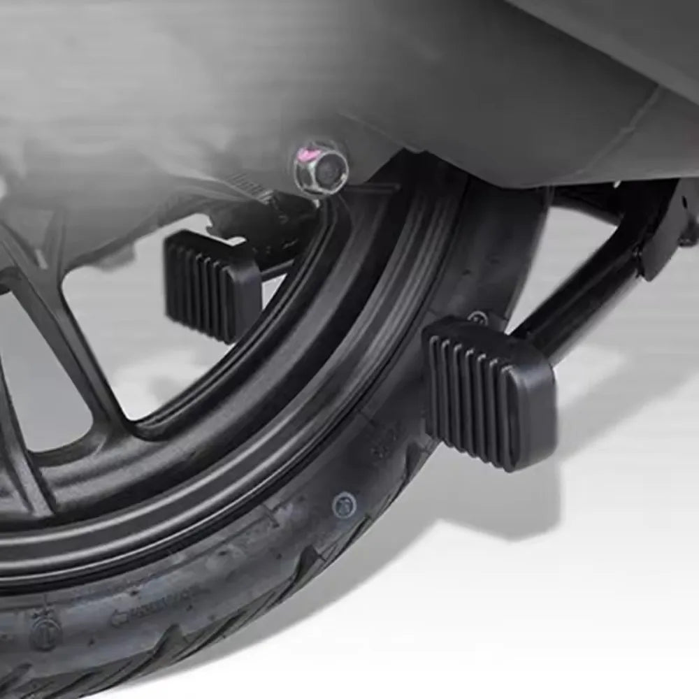 Motorbike side stand support plate