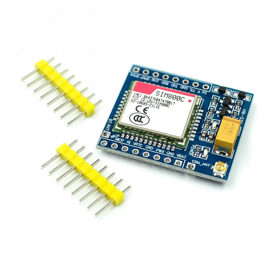 SIM800C GSM GPRS TTL development board module, supports 5V/3.3V, with Bluetooth TTS, compatible with Arduino, STM32, and C51 microcontrollers