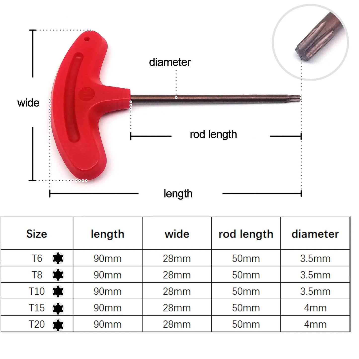 six-lobe-torx-driver-tool-security
