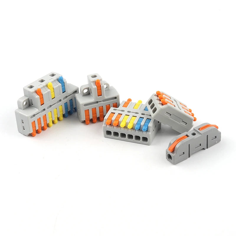 Universal wire connector splitter for small wiring 28-12AWG
