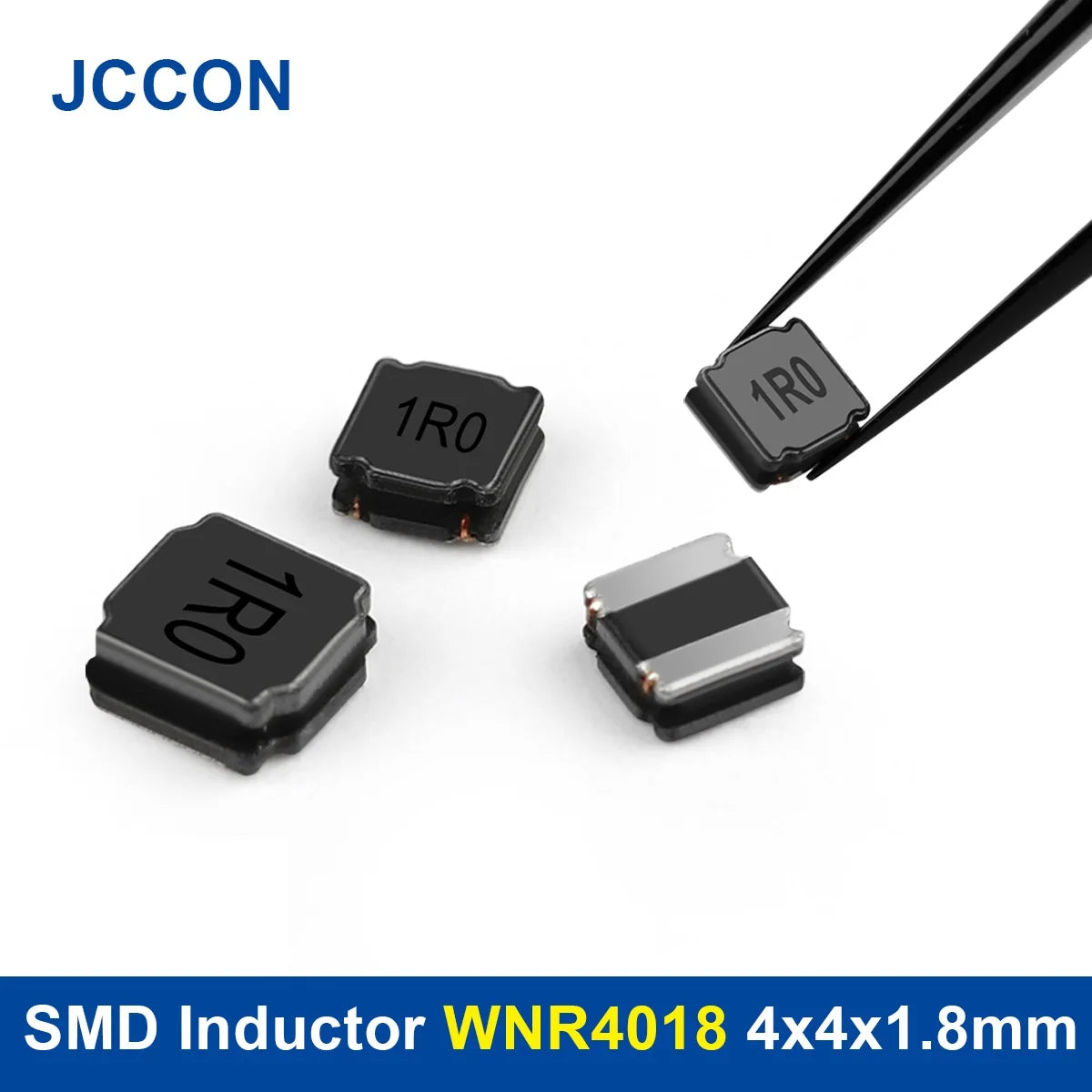 SMD WNR4018 power inductors, 1µH–330µH, suitable for power supplies, electronic circuits, and high-frequency applications