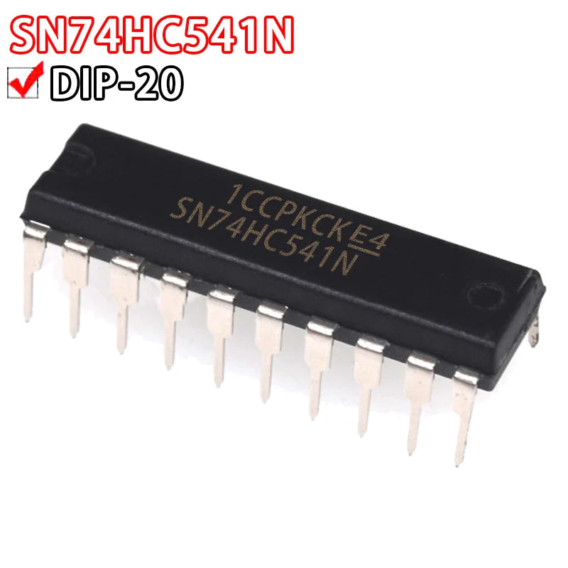 SN74HC541N SN74HC573N SN74HC273N SN74HC574N DIP-20 logic IC chips 74HC541 74HC573 74HC273 74HC574 series