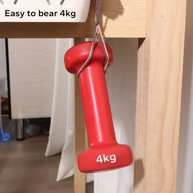 Adhesive hook for socket and plug storage