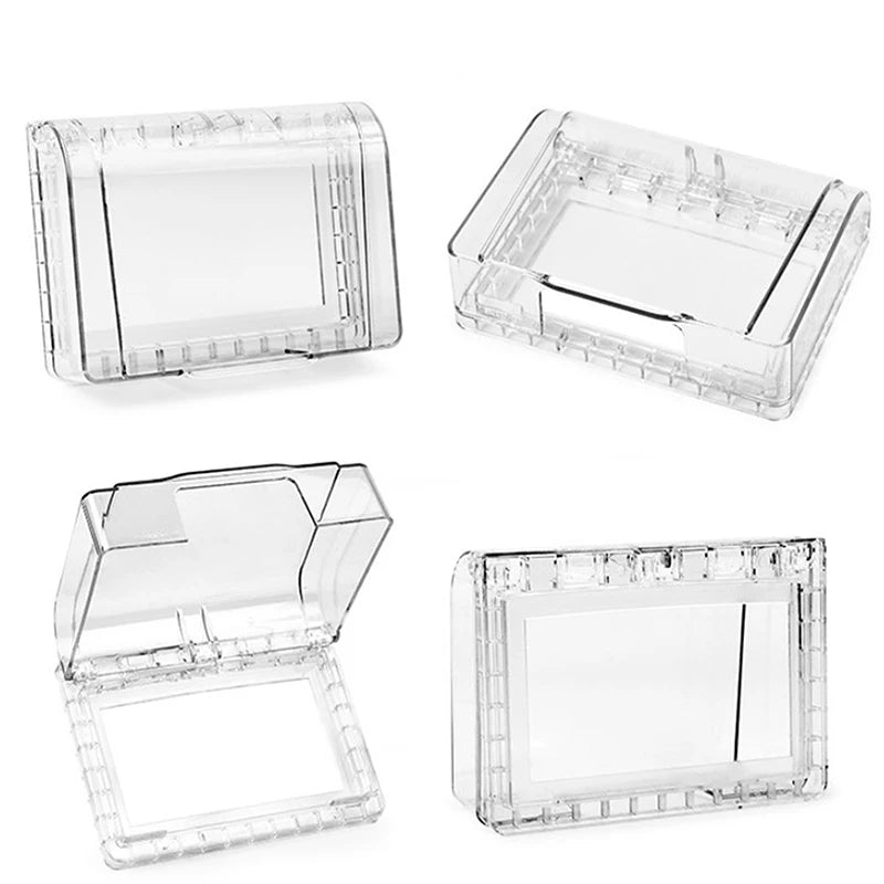 Socket protection box cover for bathroom use