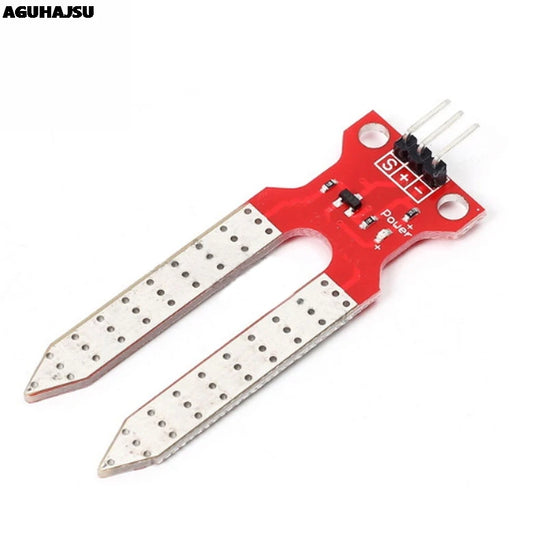 Soil moisture hygrometer sensor module for Arduino, measures soil humidity for automatic watering and DIY electronics projects