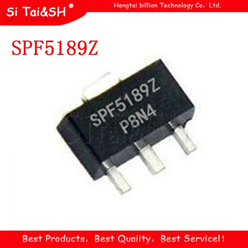 SPF5189Z SOT-89 RF power amplifier SMD, suitable for RF circuits, signal amplification, and electronics projects
