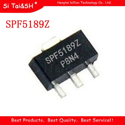 SPF5189Z SOT-89 RF power amplifier SMD, suitable for RF circuits, signal amplification, and electronics projects