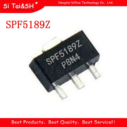 SPF5189Z SOT-89 RF power amplifier SMD, suitable for RF circuits, signal amplification, and electronics projects