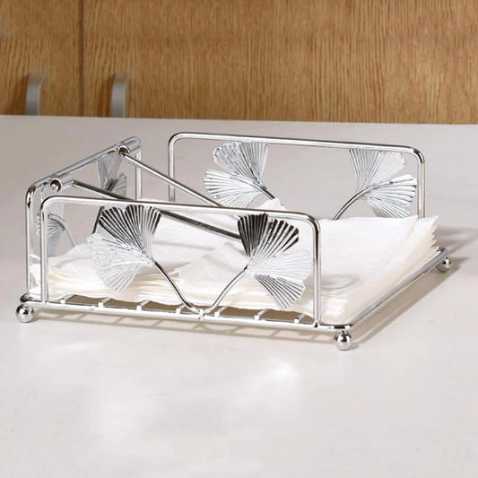 Square napkin paper organizer for kitchen and home