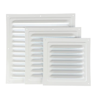 Square heating and cooling vent plate