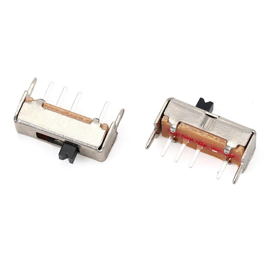 SS13D07VG2 4 pin 3 position slide switch