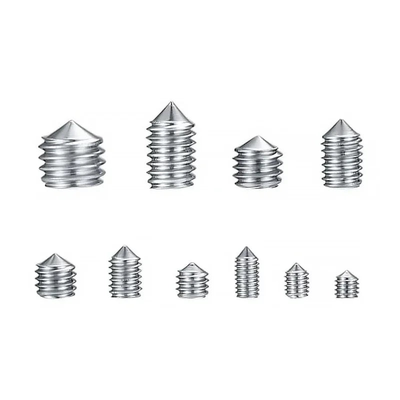 Stainless steel Allen head socket set screw kit 250PCS cup point assortment with storage box