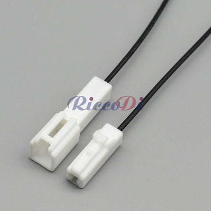 Starter auto wiring harness connector attached to cable for stable and durable electrical connections in automotive applications