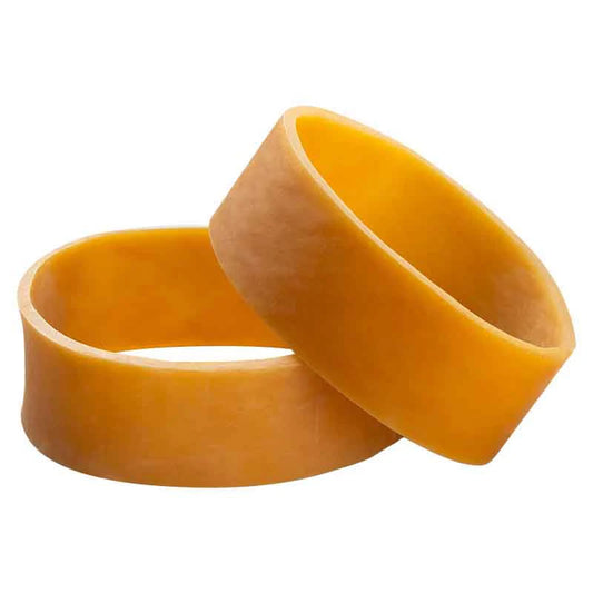 Stationery office rubber bands yellow high elastic durable stretchable latex rings