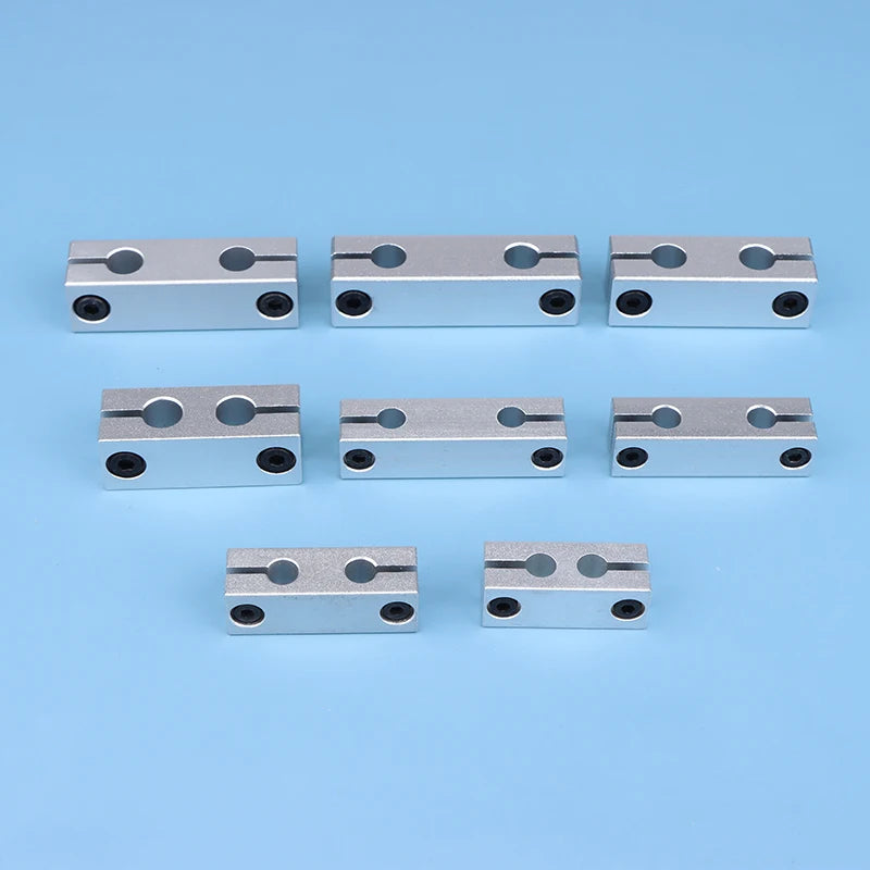 Steel pipe clamp for optical axis fixing and round frame mounting