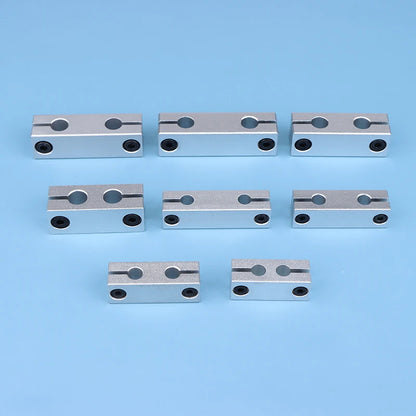 Steel pipe clamp for optical axis fixing and round frame mounting